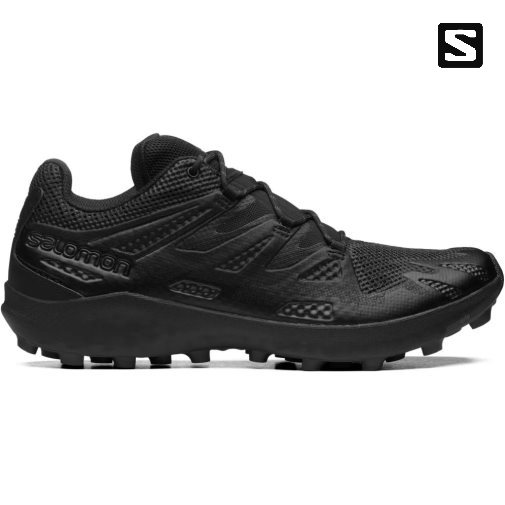 Black Salomon Cross Advanced Men's Sneakers | PH 10429U